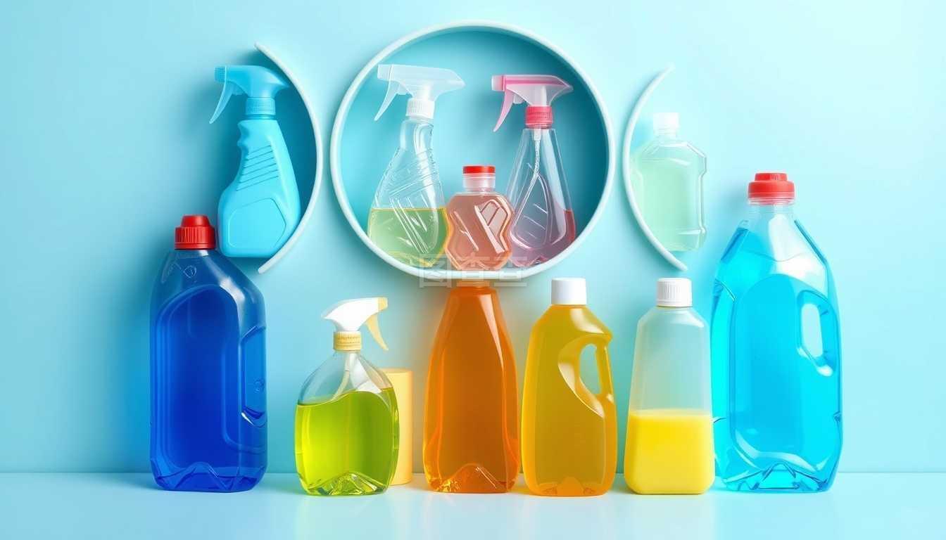 家用清洁剂瓶设计 从日化到工业的实用美学